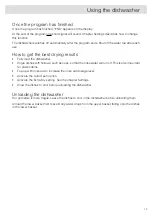 Preview for 19 page of Asko DBI8237B/1 Operating Instructions Manual