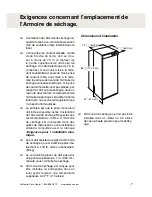 Предварительный просмотр 7 страницы Asko DC 7171 (French) Manual D’Utilisation Et D’Entretien