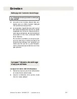 Предварительный просмотр 23 страницы Asko DC 7171 (French) Manual D’Utilisation Et D’Entretien