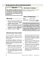 Preview for 20 page of Asko DC 7181 (French) Guide D'Utilisation Et D'Entretien