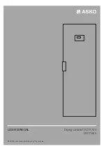 Preview for 1 page of Asko DC7774V User Manual