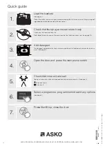 Preview for 24 page of Asko DFI4332B Operating Instructions Manual