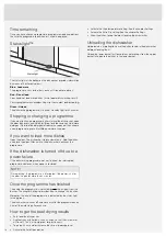 Предварительный просмотр 10 страницы Asko DFI433B Operating Instructions Manual