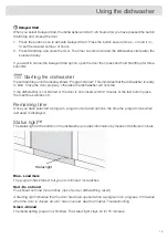 Preview for 19 page of Asko DFI443B/1 Operating Instructions Manual