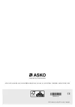 Preview for 42 page of Asko DFI443B/1 Operating Instructions Manual