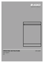 Asko DFI444B/1 Operating Instructions Manual предпросмотр