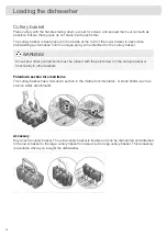 Preview for 16 page of Asko DFI5558MKXXL User Manual