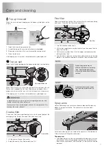 Предварительный просмотр 15 страницы Asko DFI644B Operating Instructions Manual