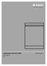 Preview for 1 page of Asko DFI644BXXL/1 Operating Instructions Manual