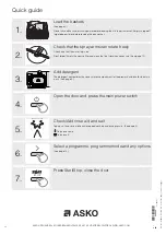 Preview for 24 page of Asko DFI646G Operating Instructions Manual