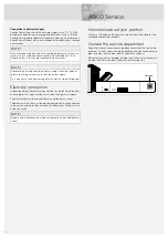 Preview for 22 page of Asko DFI654B Operating Instructions Manual