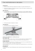 Предварительный просмотр 26 страницы Asko DFI663XXL.U Operating Instructions Manual