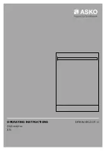 Preview for 1 page of Asko DFI664XXLSOF Operating Instructions Manual