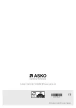 Preview for 42 page of Asko DFI675XXL.U Operating Instructions Manual