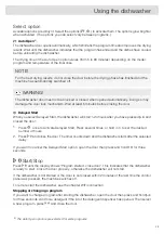 Preview for 23 page of Asko DFI777UXXL User Manual