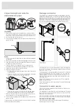 Preview for 21 page of Asko DFS233IB Operating Instructions Manual