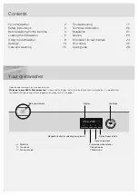 Предварительный просмотр 2 страницы Asko DFS244IB Operating Instructions Manual