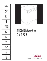 Asko DM1975 User Manual предпросмотр