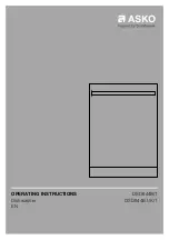 Asko DSD644B.UK/1 Operating Instructions Manual preview