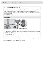 Preview for 8 page of Asko DSD644B.UK/1 Operating Instructions Manual