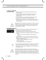 Preview for 116 page of Asko ODV8127A Instructions For Use Manual