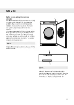 Предварительный просмотр 17 страницы Asko PROFESSIONAL TDC111VG Operating Instructions Manual