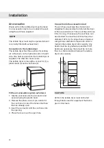 Предварительный просмотр 20 страницы Asko PROFESSIONAL TDC111VG Operating Instructions Manual