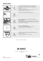 Предварительный просмотр 32 страницы Asko PROFESSIONAL WMC622PG Operating Instructions Manual