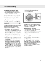 Предварительный просмотр 21 страницы Asko PROFESSIONAL WMC622VG Operating Instructions Manual