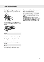 Preview for 19 page of Asko PROFESSIONAL WMC747VS Operating Instructions Manual