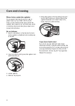 Preview for 20 page of Asko PROFESSIONAL WMC747VS Operating Instructions Manual