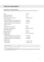 Preview for 23 page of Asko PROFESSIONAL WMC747VS Operating Instructions Manual