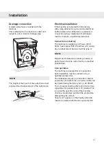 Preview for 27 page of Asko PROFESSIONAL WMC747VS Operating Instructions Manual