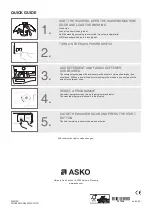 Preview for 32 page of Asko PROFESSIONAL WMC747VS Operating Instructions Manual