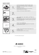 Предварительный просмотр 24 страницы Asko PROFESSIONAL WMC947VS Operating Instructions Manual