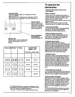 Предварительный просмотр 11 страницы Asko Superior 1474 How To Use Manual