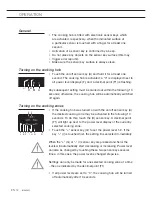 Preview for 12 page of Asko SVK67CS HCI643G Operating Instructions Manual