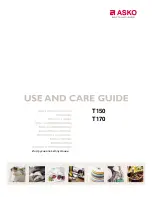 Asko T150 Use And Care Manual preview