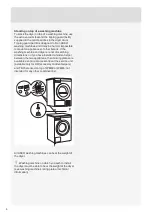 Preview for 4 page of Asko T208C.W.U Installation Instructions Manual