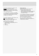 Preview for 21 page of Asko T611VU.W.U Instructions For Use Manual