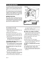 Preview for 24 page of Asko T701 Use And Care Manual