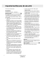 Preview for 4 page of Asko T702C (French) Mode D'Emploi