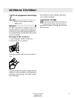 Preview for 13 page of Asko T702C (French) Mode D'Emploi