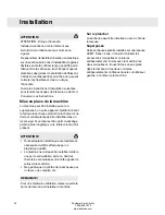 Preview for 20 page of Asko T743C (French) Mode D'Emploi