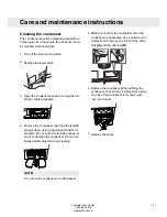 Preview for 15 page of Asko T753C Operating Instructions Manual