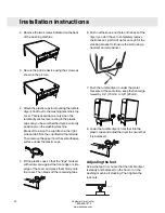 Preview for 22 page of Asko T753C Operating Instructions Manual