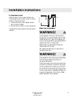 Preview for 23 page of Asko T753C Operating Instructions Manual