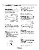 Preview for 25 page of Asko T753C Operating Instructions Manual