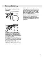 Preview for 15 page of Asko T754C Operating Instructions Manual