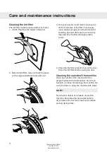 Preview for 14 page of Asko T754CT Operating Instructions Manual